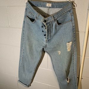 Wooden Blue Jeans. Size 30. Made in Italy 🇮🇹